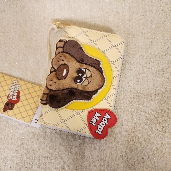Loungefly Pound Puppies 40th Anniversary Plush Zip Around Wallet NEW - Picture 9 of 13